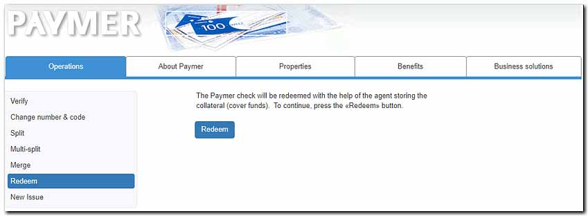 نحوه redeem کردن شارژ