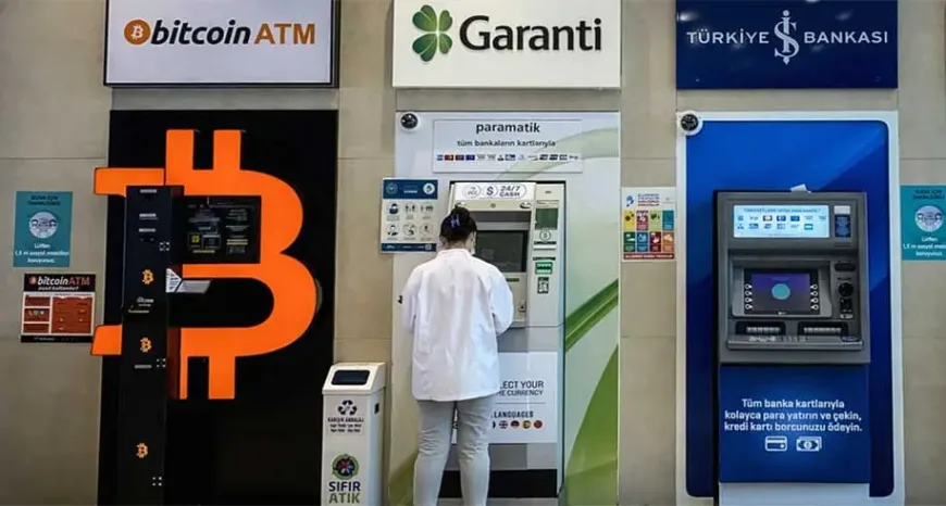 خودپرداز بیت کوین در ترکیه